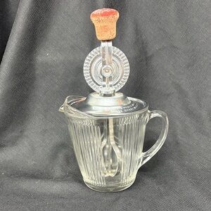 Vintage Pyrex Glass Hand Mixer